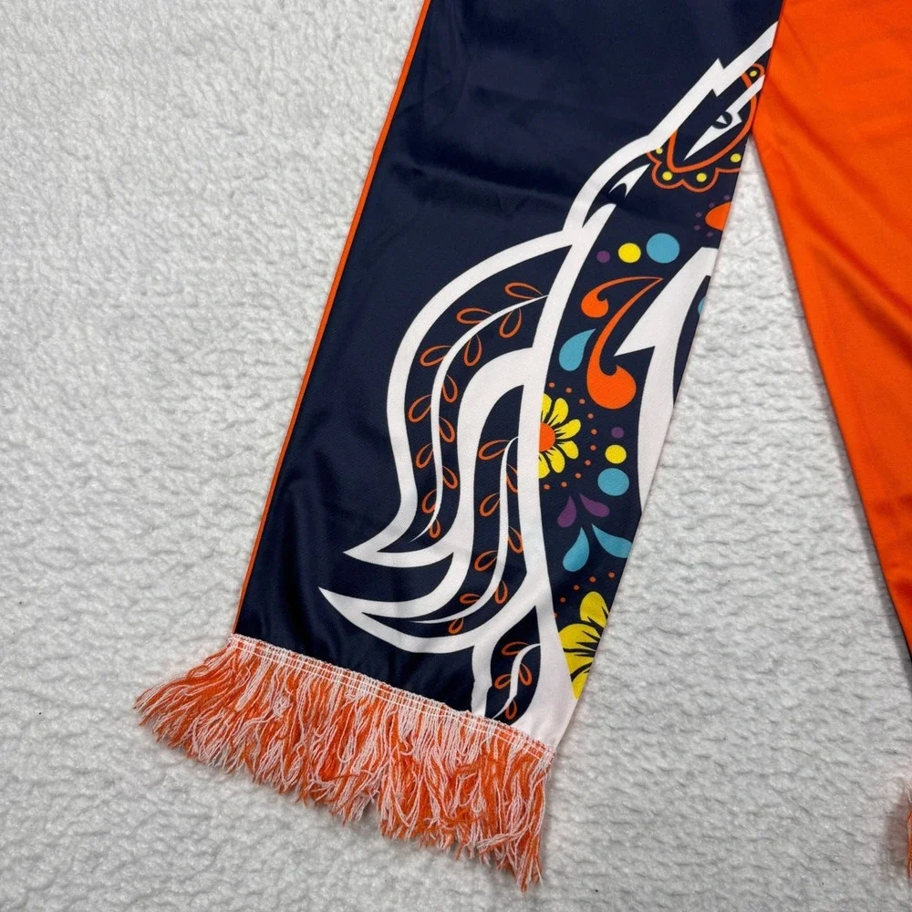 Denver Broncos Official NFL Vamos! Scarf Flower 7
